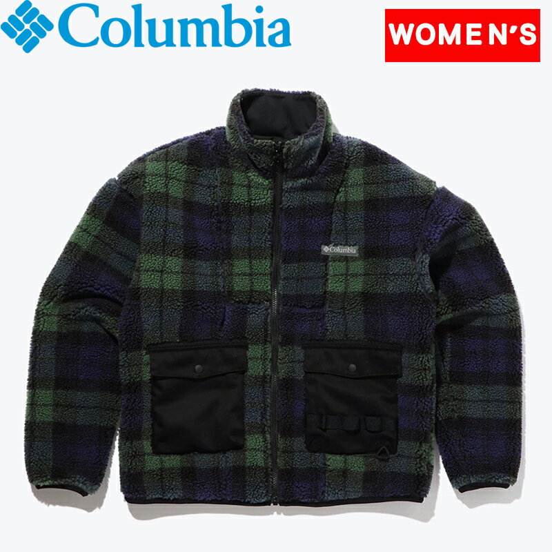Columbia(コロンビア) シカゴアベニュー パターンド リバーシブル フリースジャケット ウィメンズ PL07..