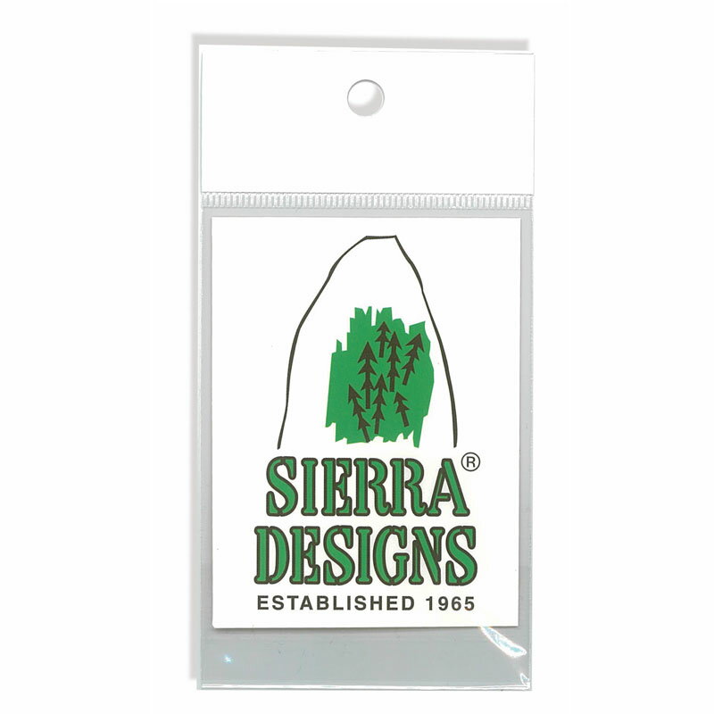 SIERRA DESIGNS(シエラデザインズ) SD LOGO STICKER(SDロゴステッカー) ONE SIZE SDST01