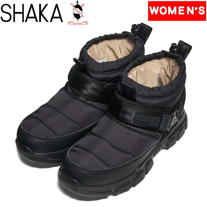 SHAKA シャカ SNUG BOOTIE AT スナグ ブーティー AT /中綿ブーツ 23cm BLACK 433230