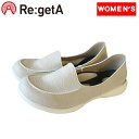 Re:getA(リゲッタ) Women's ローファー ホワイト ソール ドライビング ローファー ウィメンズ M IVO(アイボリー) R078