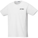 ヨネックス(YONEX) ジュニア ドライTシャツ J130 ホワイト(011) 16500J