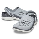 CROCS(NbNX) y24tāzLITERIDE 360 CLOG(CgCh 360 NbO) 28cm(M10) Light Grey/Slate Grey 206708