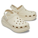 CROCS(NbNX) y24tāzCLASSIC CRUSH CLOG(NVbN NbV NbO) 24cm(M6) Bone 207521