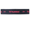 hummel(ヒュンメル) ヘアバンド スポーツ/サッカー/フットサル/ハンドボール (9025)ブラック×ピンク SSK-HFA9114