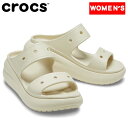 CROCS(NbNX) y24tāzCLASSIC CRUSH SANDAL(NVbN NbV T_) 24cm(M6) Bone 207670