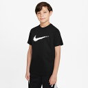 NIKE(ナイキ) アカデミー グラフィック 半袖Tシャツ ジュニア/キッズ スポーツ/カジュアル 130cm 010(ブラック×ホワイト) NJP-DX5411