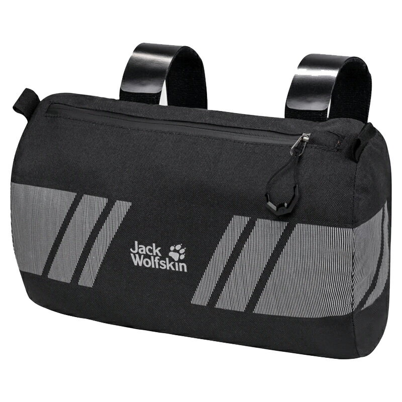 Jack Wolfskin(WbNEtXL) HANDLEBAR BAG 2IN1 nho[obO TCN/] 4L 6699(flash black) 2010571