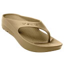 TELIC(テリック) W-FLIPFLOP(W-フリップフロップ)/リカバリーサンダル 27.5~28cm Camel 339961(4)