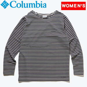 Columbia(コロンビア) 【23春夏】Women's BELL FORTUNE LONG SLEEVE CREW ウィメンズ L 415(BLUE SHADO) PL0716