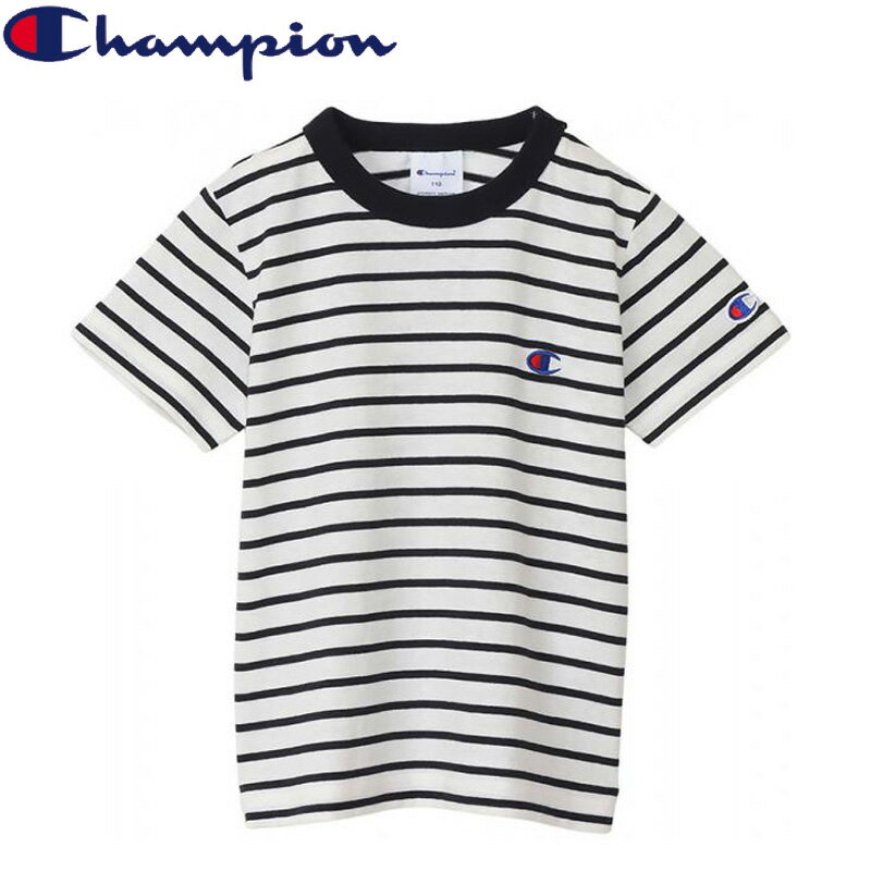 Champion(チャンピオン) Kid's SHORT SLEEVE T-SHIRT CKX303 キッズ 130cm OFF WHITE(020) CKX303