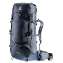 deuter(ドイター) AIRCONTACT LITE 50+10(エアコンタクト ライト 50+10) 50+10L ブラック×マリン(7319) D3340323-7319