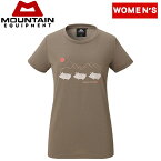 マウンテンイクイップメント(Mountain Equipment) W BRITPOP TEE-URIBOU(ブリットポップ ティー ウリボウ)ウィメンズ M ウォールナット 424744