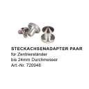 Cyclus(サイクラス) スルーアクスルアダプター 振取台用 直径24mm径まで対応(#720085専用) #720948