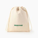 BRIEFING(u[tBO) DRAWSTRING POUCH S 0.5L NATURAL BRL231A02