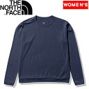 THE NORTH FACE(ザ・ノース・フェイス) Women's ロングスリーブ ネイチャー アクティブ シンプル クルー ウィメンズ M アーバンネイビー(UN) NTW32388