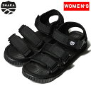 SHAKA(シャカ) NEO BUNGY(ネオバンジー)/スポーツサンダル 23cm BLACK SK-104