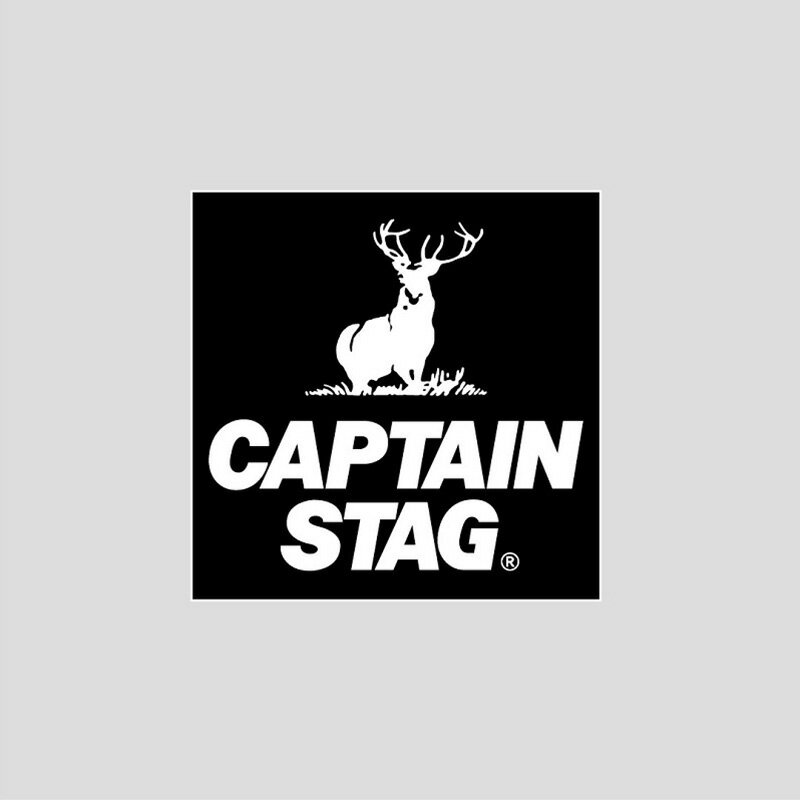 キャプテンスタッグ(CAPTAIN STAG) CS デザインステッカー ロゴ・スクエア UM-1590