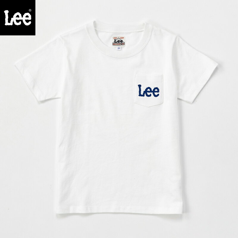 Lee(リー) Kid's POCKET LOGO TEE キッズ 130cm WHITE LK0811-218