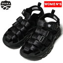 SHAKA(シャカ) NEO HIKER AT(ネオハイカー AT)/スポーツサンダル 23cm BLACK SK-218