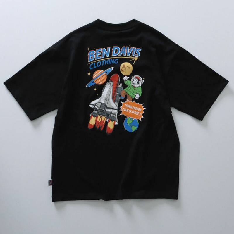 BEN DAVIS ベンデイビス BD GALAXY COMIC TEE L BLK 23580024