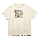 ロアーク リバイバル(ROARK REVIVAL) TAHITIAN DREAM TEE L ナチュラル RTJM921(4)