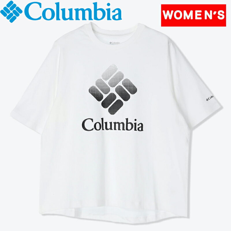 Columbia(コロンビア) Women's ノース カスケーズ リラックスド Tシャツ ウィメンズ M 108(WHITE CSC) AR3545