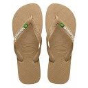 havaianas ハワイアナス Brasil Logo ブラジルロゴ /ビーチサンダル 27cm 3581 Rose Gold 4110850