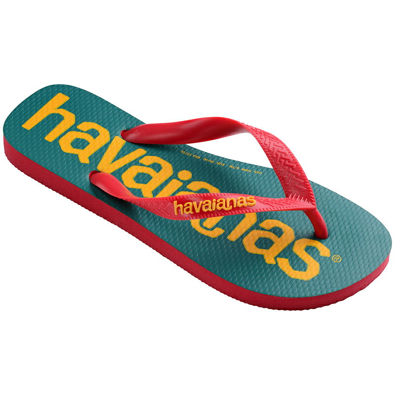 havaianas(nCAiX) Top Logomania 2(gbv S}jA 2)/r[`T_ 27cm 7797(R.Red/R.Red) 4145741