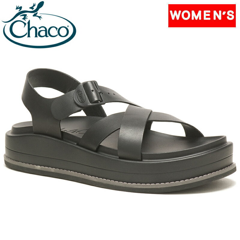 Chaco(チャコ) Ws TOWNS MIDFORM(レディース タウン ミッドフォーム) 6/23.0cm ブラック 12365298392060