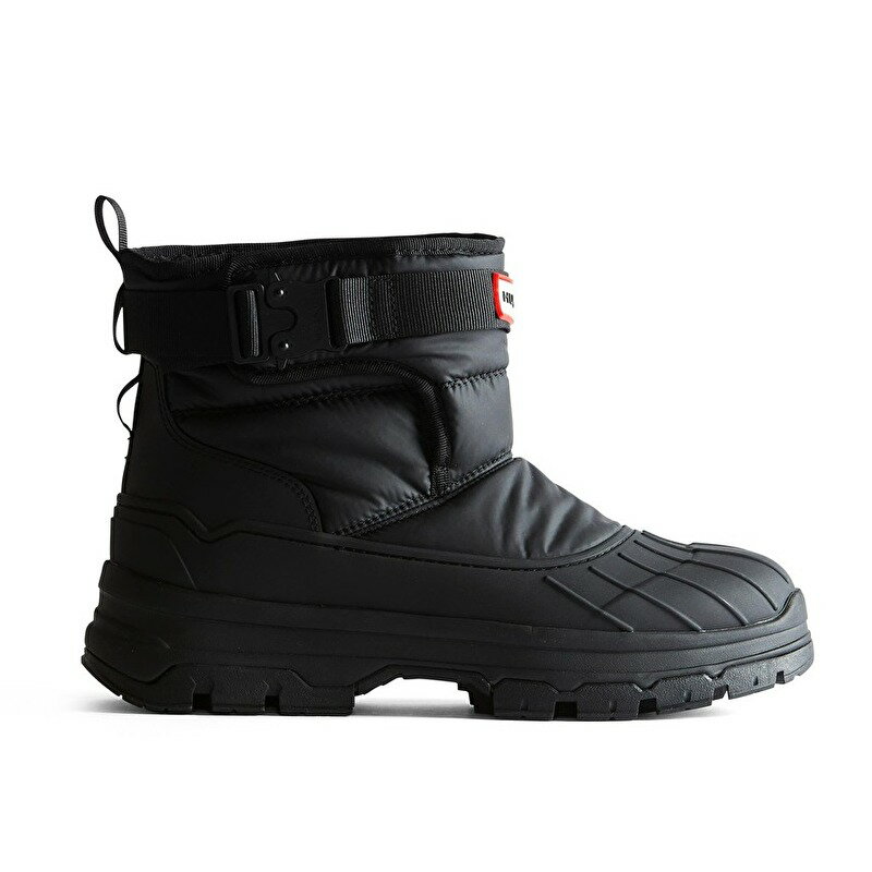 HUNTER (ϥ󥿡) INTREPID SHORT BUCKLE SNOW BOOT 4/23cm BLACK WFS2000NYR