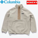 Columbia(コロンビア) Women's クリスタル ベンド ハーフ ジップ フリース ウィメンズ L 106(Fossil) PL3839