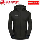 MAMMUT(}[g) Macun 2.0 SO Hooded Jacket AF Women's S 0001(black) 1011-00802