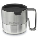 klean kanteen(クリーンカンティーン) ライズ マグ 14oz 399ml ブラッシュステンレス 19322149188014