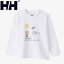 HELLY HANSEN(إ꡼ϥ󥻥) 23ߡK L/S ANIMAL TEE(å 󥰥꡼֥˥ޥƥ) 130cm ꥢۥ磻(CW) HJ32366