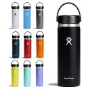 HYDRO FLASK(ハイドロ フラスク) HYDRATION 20oz WIDE MOUTH 20oz Black(ブラック) 8900170032201