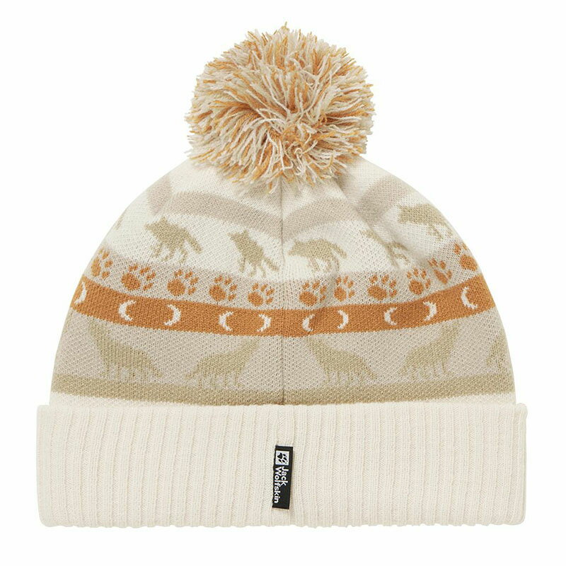 Jack Wolfskin(ジャックウルフスキン) JP PAW JQ POMPOM BEANIE フリー 5055(Off-White) 5032691 2