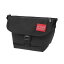 Manhattan Portage(ޥϥåݡơ) 40ǯǰΥ٥ƥդNylon Messenger Bag Flap Zip Pocket XS Black MP1603FZP