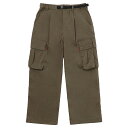 ナンガ(NANGA) 【24春夏】HINOC RIPSTOP FIELD CARGO PANTS L AMG NW2411-1I700-A