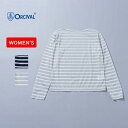 ORCIVAL(オーシバル) ボートネック L/S プルオーバー 2 GREY×WHITE #OR-C0350 STJ(4)