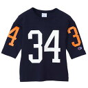 Champion(チャンピオン) FOOT BALL T-SHIRT(フットボールTシャツ)キッズ 150 ネイビー(370) CKZ402(4)