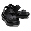 CROCS(NbNX) y24tāzMEGA CRUSH SANDAL(KNbV T_) 23cm(M5) Black 207989