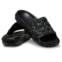 CROCS(クロックス) 【24春夏】CLASSIC GEOMETRIC SLIDE(クラシック ジオメトリック スライド) 26cm(M8) Black 209608