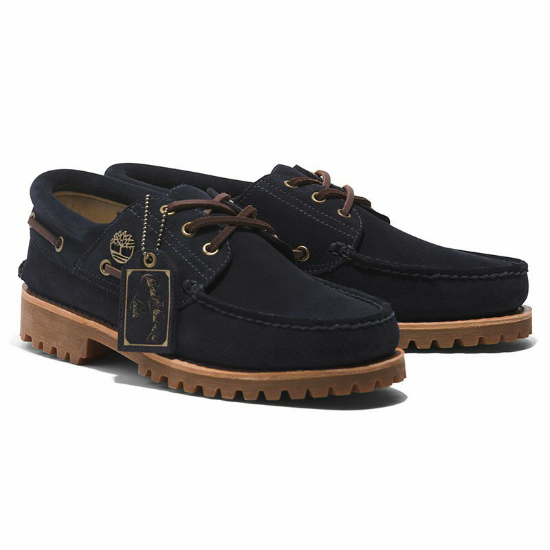 Timberland(ティンバーランド) Authentics 3 Eye Classic(アイコン スリーアイ クラシックラグ) 27.5cm Dark Blue Suede A683W