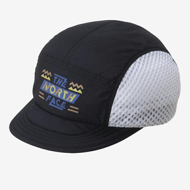 THE NORTH FACE(ザ・ノース・フェイス) 【24春夏】K RUN PACKABLE CAP(キッズ エニーランパッカブルキャップ) KF ブラック2(KK) NNJ02305