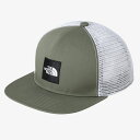 THE NORTH FACE(ザ ノース フェイス) 【24春夏】K MESSAGE MESH CAP(キッズ メッセージメッシュキャップ) KL タイムグリーン(TG) NNJ02406