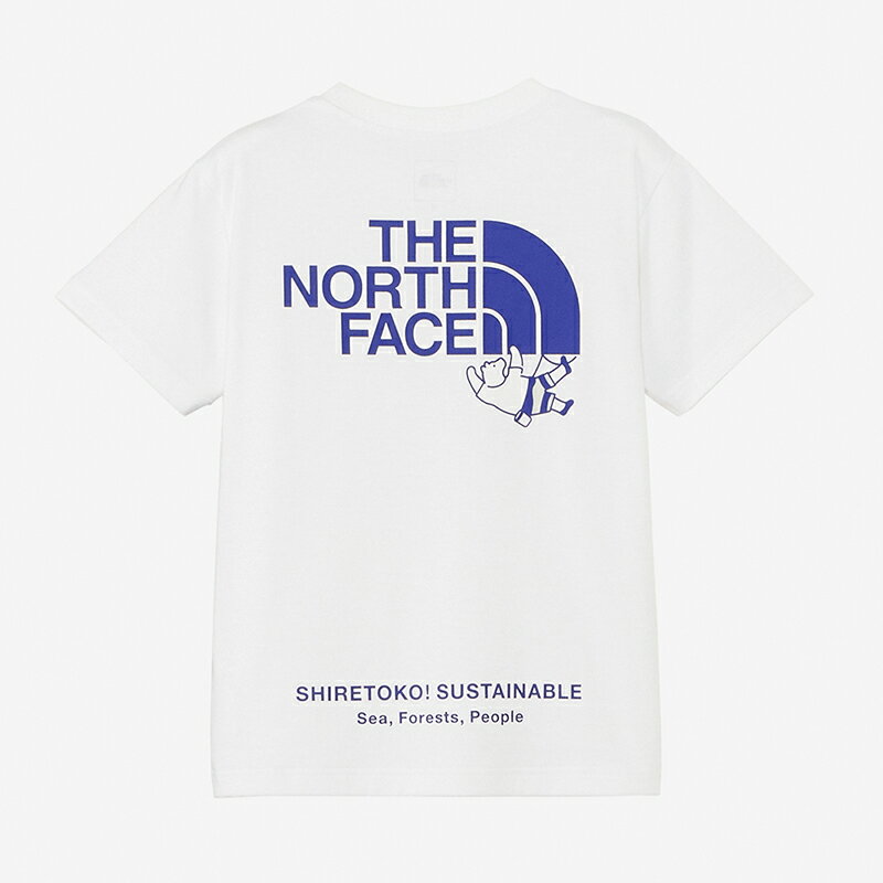 THE NORTH FACE(ザ・ノース・フェイス) 【24春夏】Kid's S/S SHIRETOKO TOKO TEE キッズ 120cm ホワイト(W) NTJ32430ST