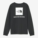 THE NORTH FACE(ザ・ノース・フェイス) ロングスリーブバックスクエアロゴティー ウィメンズ M ブラック(K) NTW32442(4)