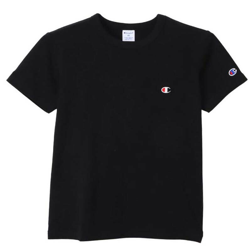 Champion(チャンピオン) 【24春夏】Kid's SHORT SLEEVE T-SHIRT キッズ 150cm ブラック(090) CKZ301