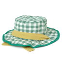 Ampersand(アンパサンド) Kid's ギンガム チェック HAT キッズ 50cm グリーン L368024(4)