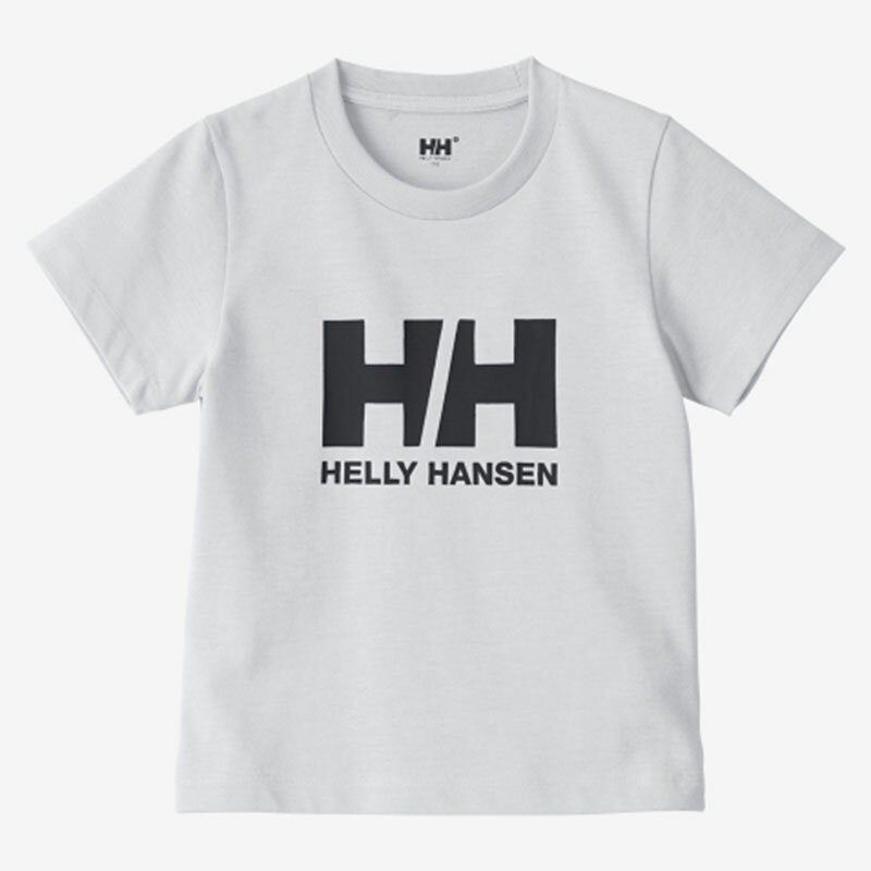 HELLY HANSEN(ヘリーハンセン) 【24春夏】K S/S LOGO TEE(キッズ ショートスリーブロゴティー) 140cm クリアホワイト(CW) HJ62409